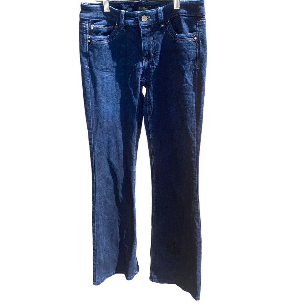 White House Black Market flare leg jeans 4R